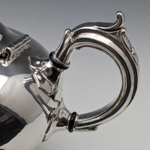 20 世紀初英國復古鍍銀學士茶壺